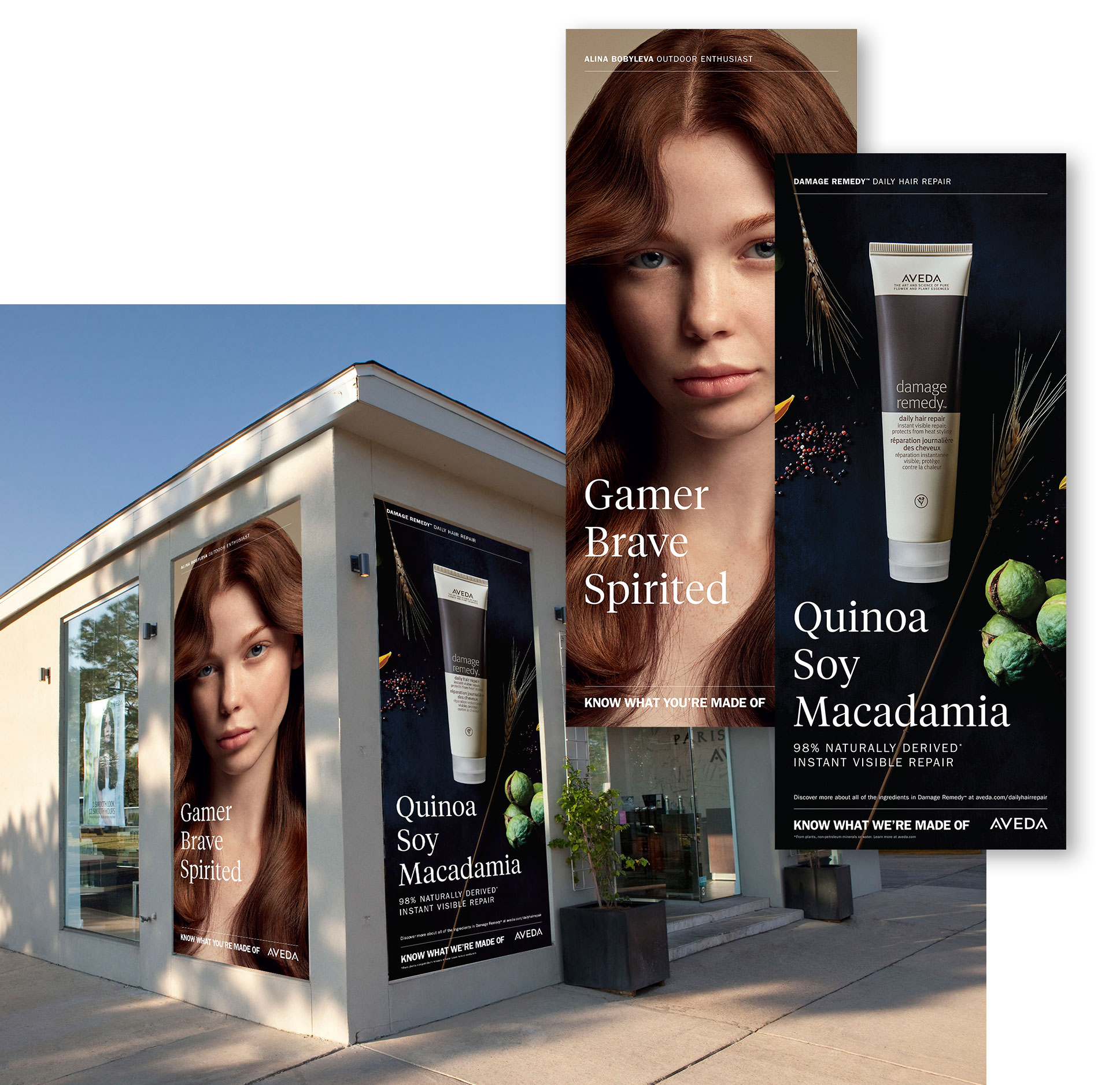 Aveda Window Clings - Know What Youre Made Of