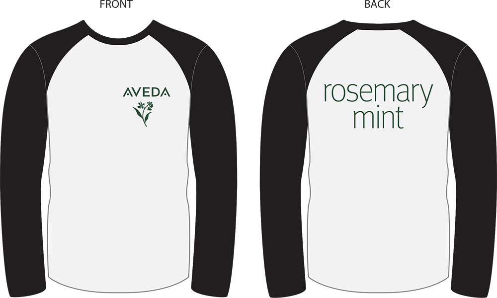 Aveda Shirt - Know What Youre Made Of - Rosemary Mint